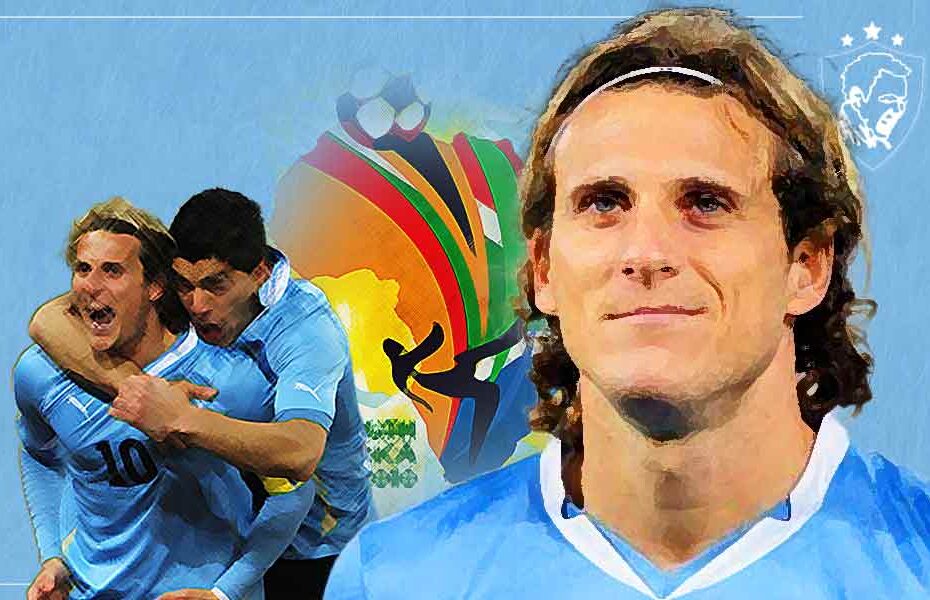 Diego Forlán at the 2010 World Cup in South Africa